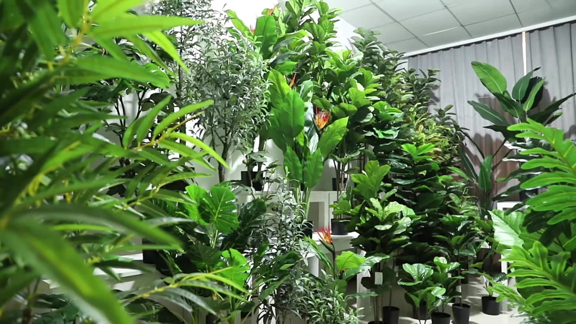 Indoor Outdoor Wedding Decor Pink Palm Trees Artificial Large Palm Tree