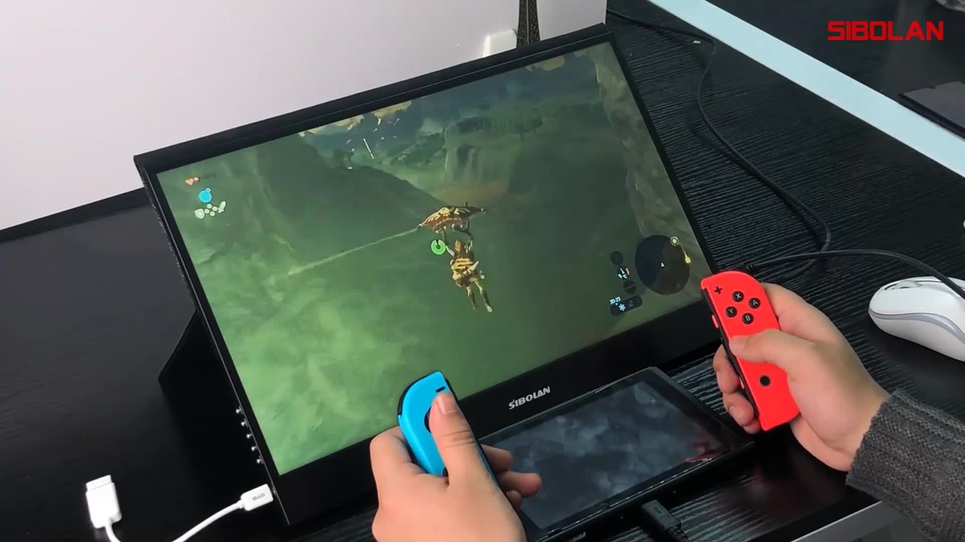 Draagbare Touch Screen Monitor Ps4 Lcd Gaming Monitor Met Usb Typec