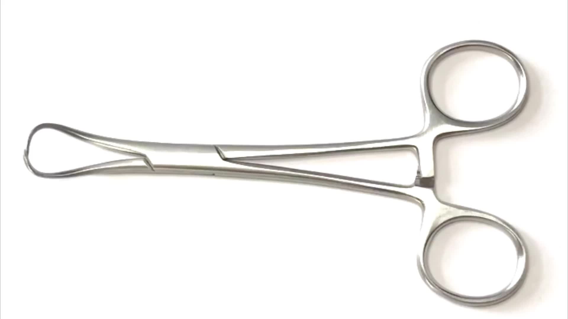 High Quality 11cm Backhaus Towel Clamps Surgical Clamps Medical Forceps