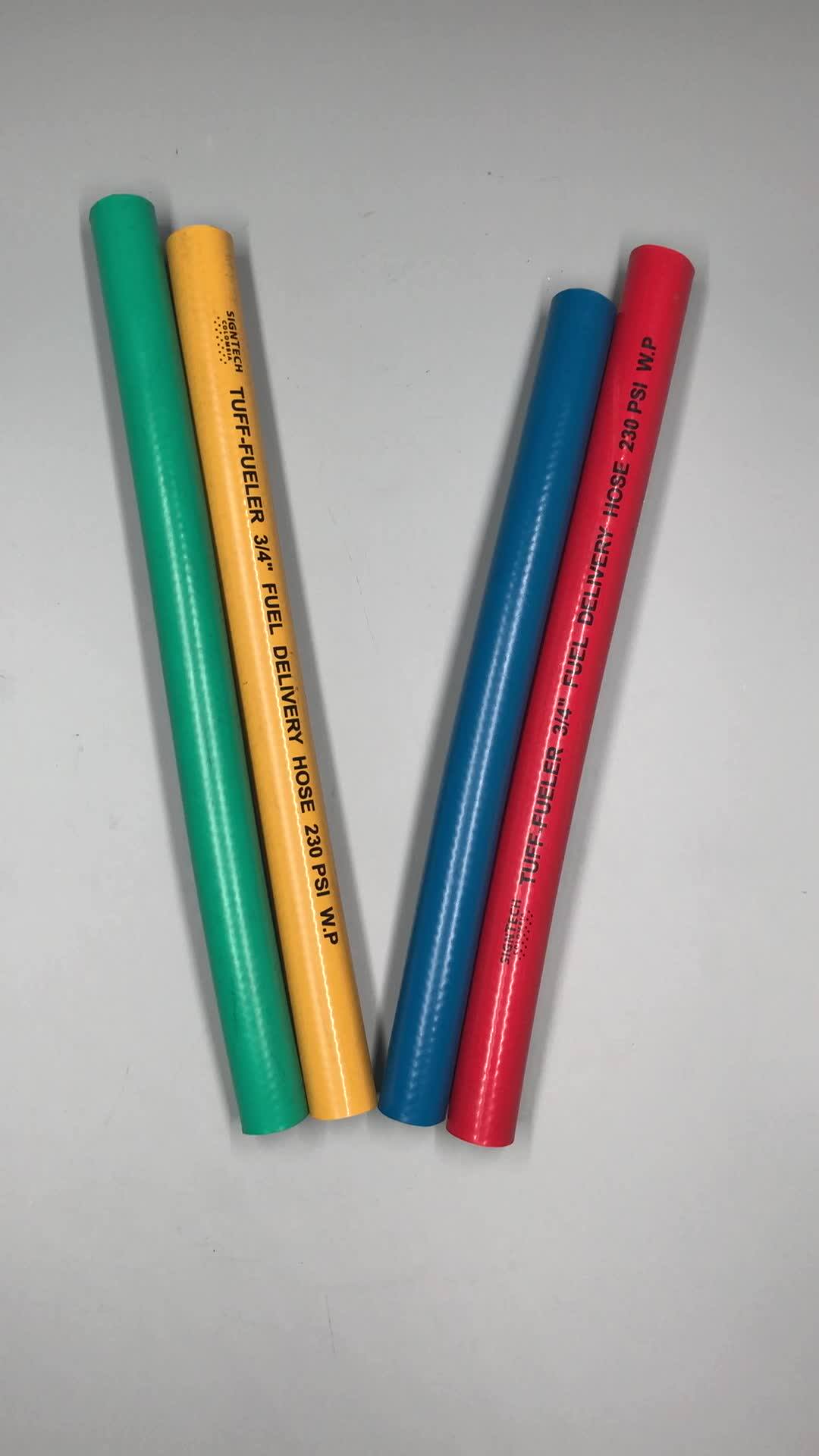 19mm 25mm Single Steel Wire Fuel Dispensing Pump Rubber Hose For Gas