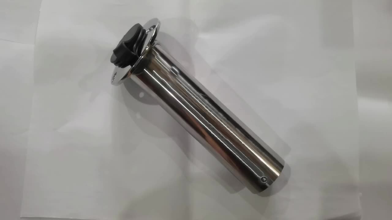 Amaine Made 2Pcs Stainless Steel Fishing Od Holde Flush