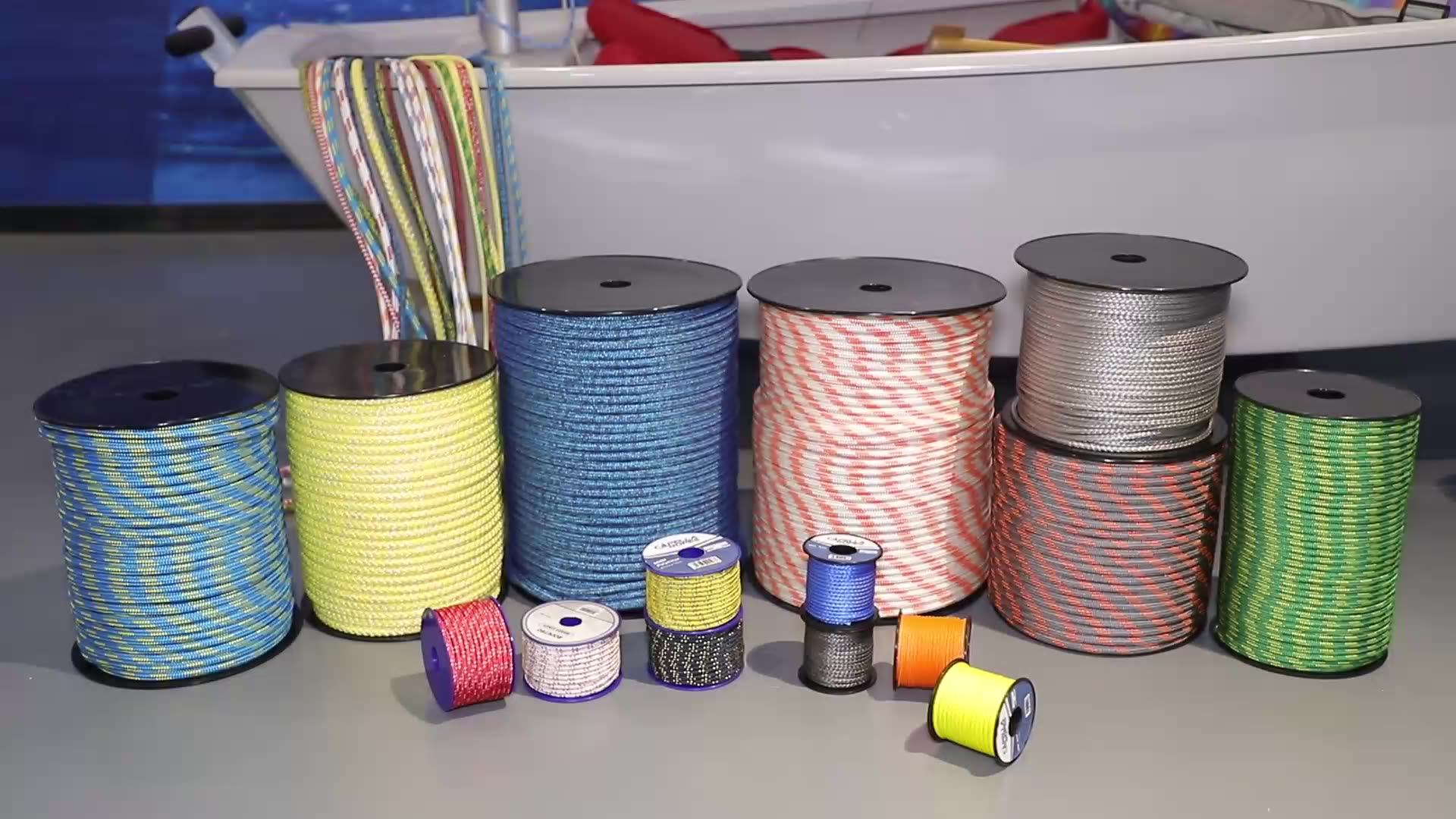 Ropenet 32-plait Braid 100% Ht Polyester With Fixed Snap Shackle. Can ...