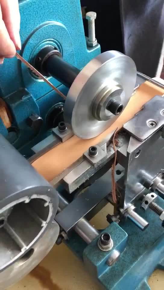 Kamege Double Side Dog Collar Leather Belt Edge Polishing Cutting