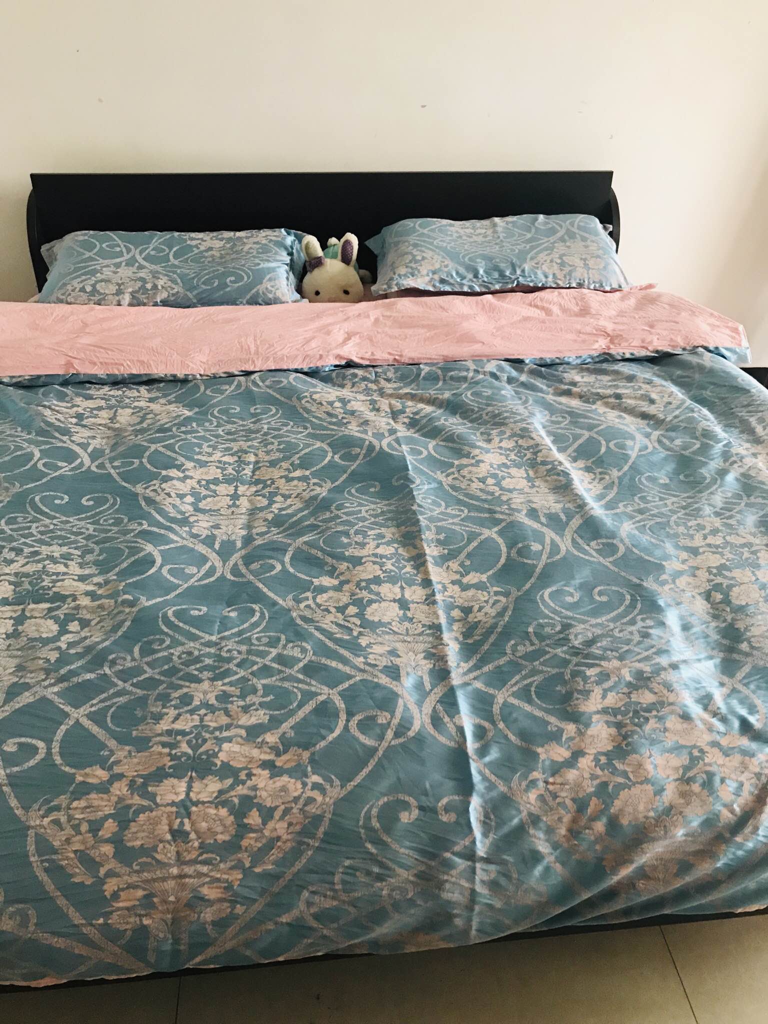 水星家纺欧式提花简约四件套