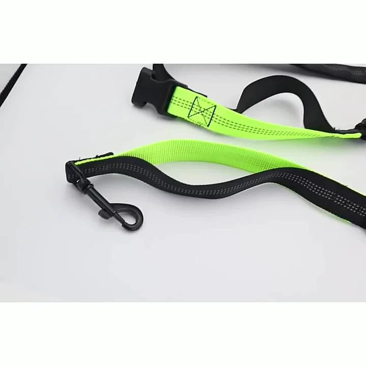 Adjustable Hand Free Leash for Dog Walking Running Jogging Elastic Dog Leashes Waist Belt Chest Strap Traction Rope Pet Supplies