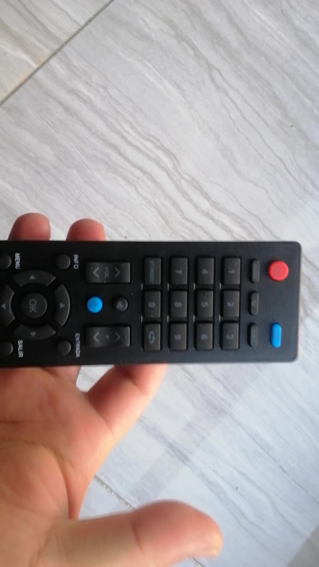 ALLIMITY Telecomando Sostituzione adatta per LINSAR LED TV 32LED900-1 40E10 20LED900F 32LED900F DG230H K55DLT5F K24DLT1F K32DLT1H K40DLT1F K48DLT3F K22LT1E K22LT2F K40DLT1H