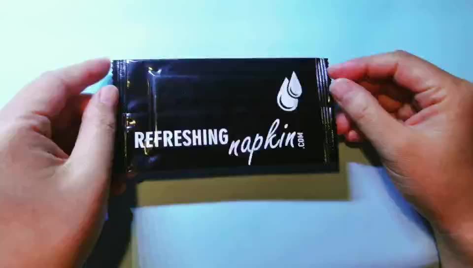 Individual Packed Scented Wet Napkins For Restaurant Buy Scented Wet