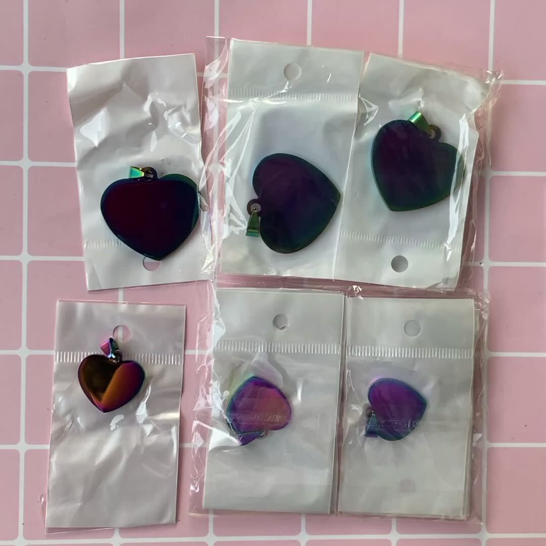 Placa De Identificación Para Mascota – Cristal GRANDE En Forma De Corazón – Personalizado Con Grabado – Envío GRATIS