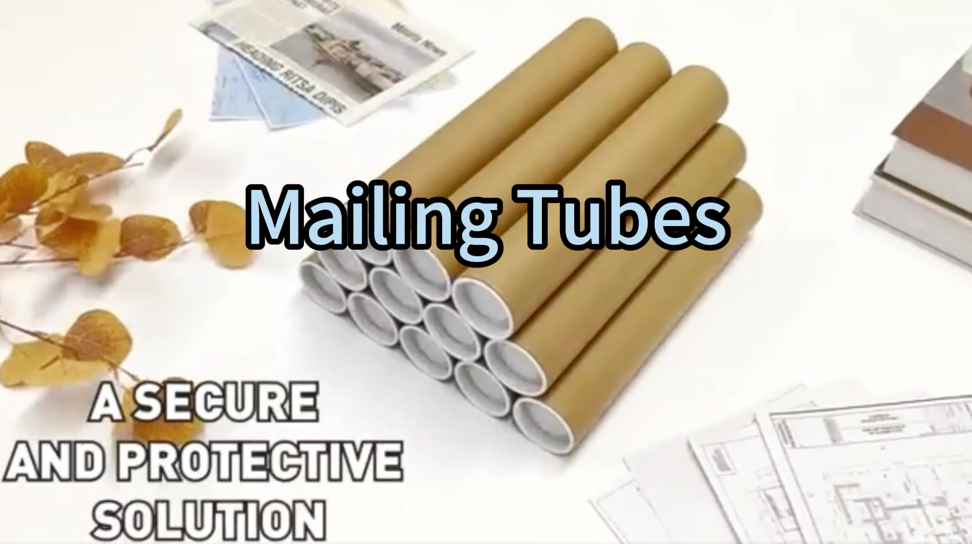 Hot Sale Long Paper Mailing Custom Paperboard Cylinder Cardboard Postal