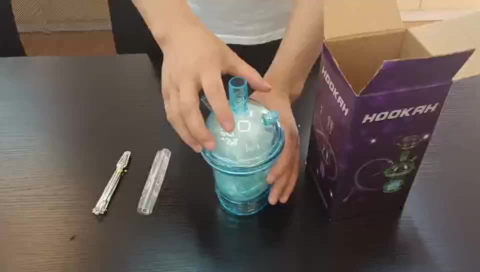 Wholesale Plastic Cup Holder Hookah Cups Sublimation Hokah With Led