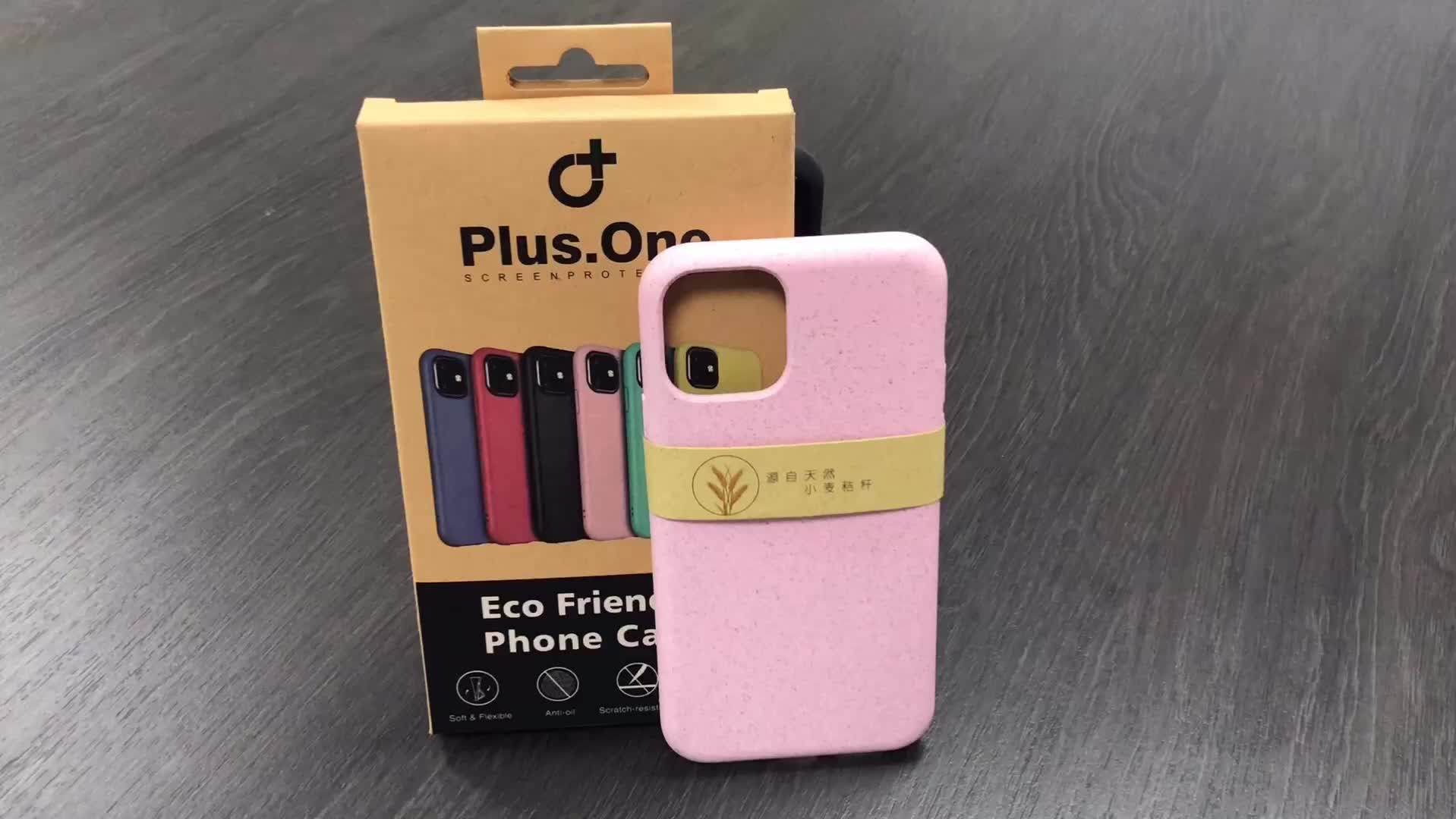 Oem Factory Free Sample Custom Pla 100 Biodegradable Phone Case