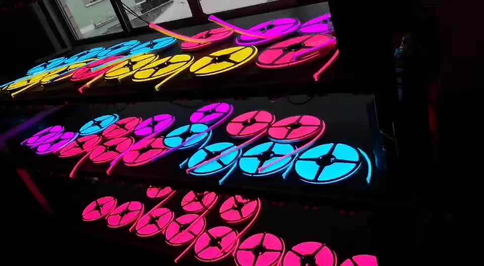 Outdoor Silicone Led Neon Flex 6mm 8mm 12v Led Neon Strip Light With