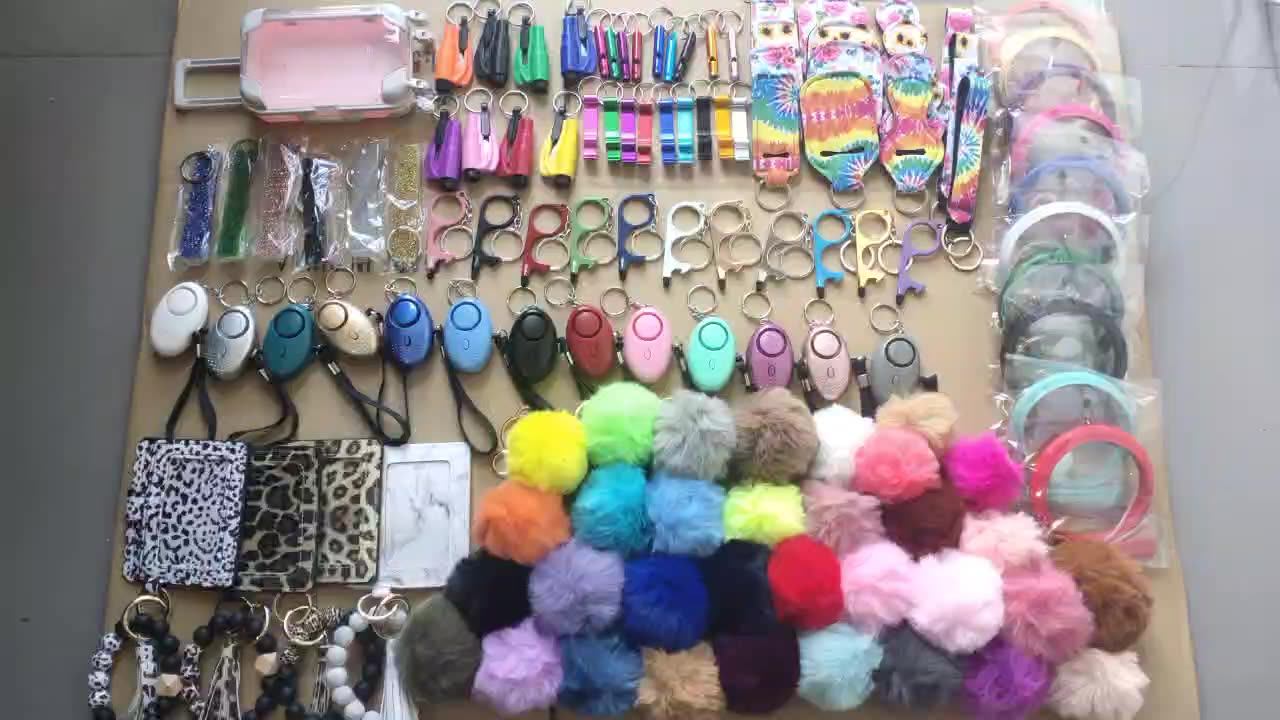 Self Defense Keychain Wholesale Safety Keychains Set For Women Defence