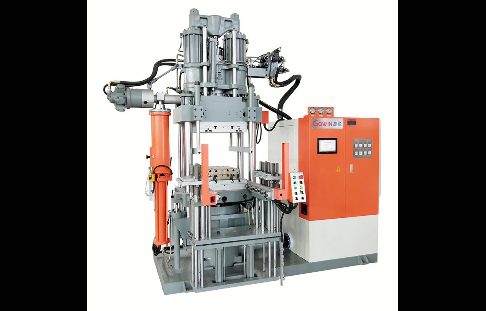 Gowin Custom 300t Rubber Vacuum Hydraulic Press Rubber Mat Press