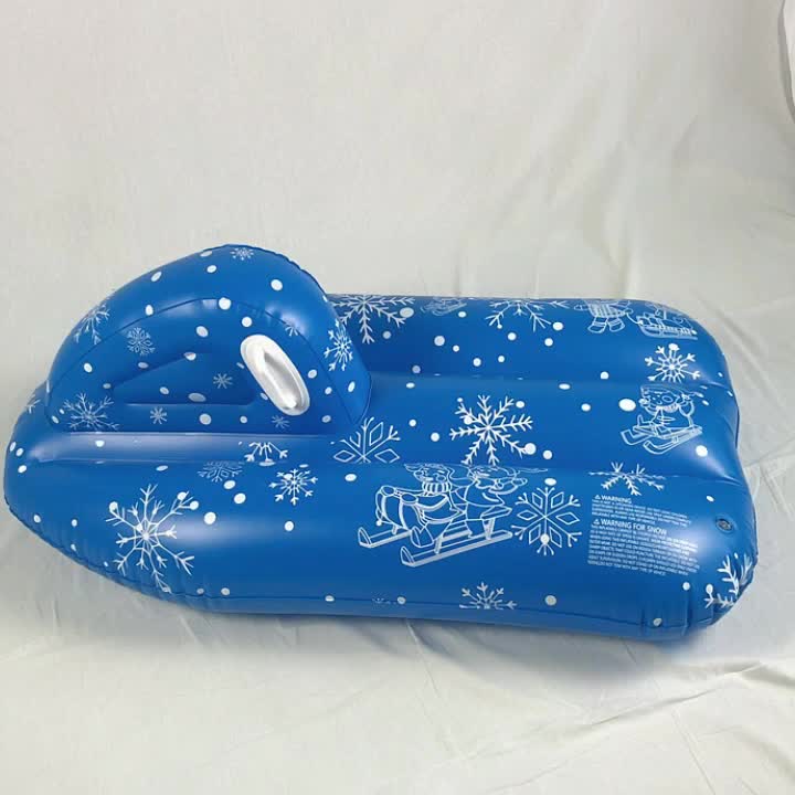 Winter Sport Pvc Towable Inflatable Snow Tube Ski Snowmobile Tube