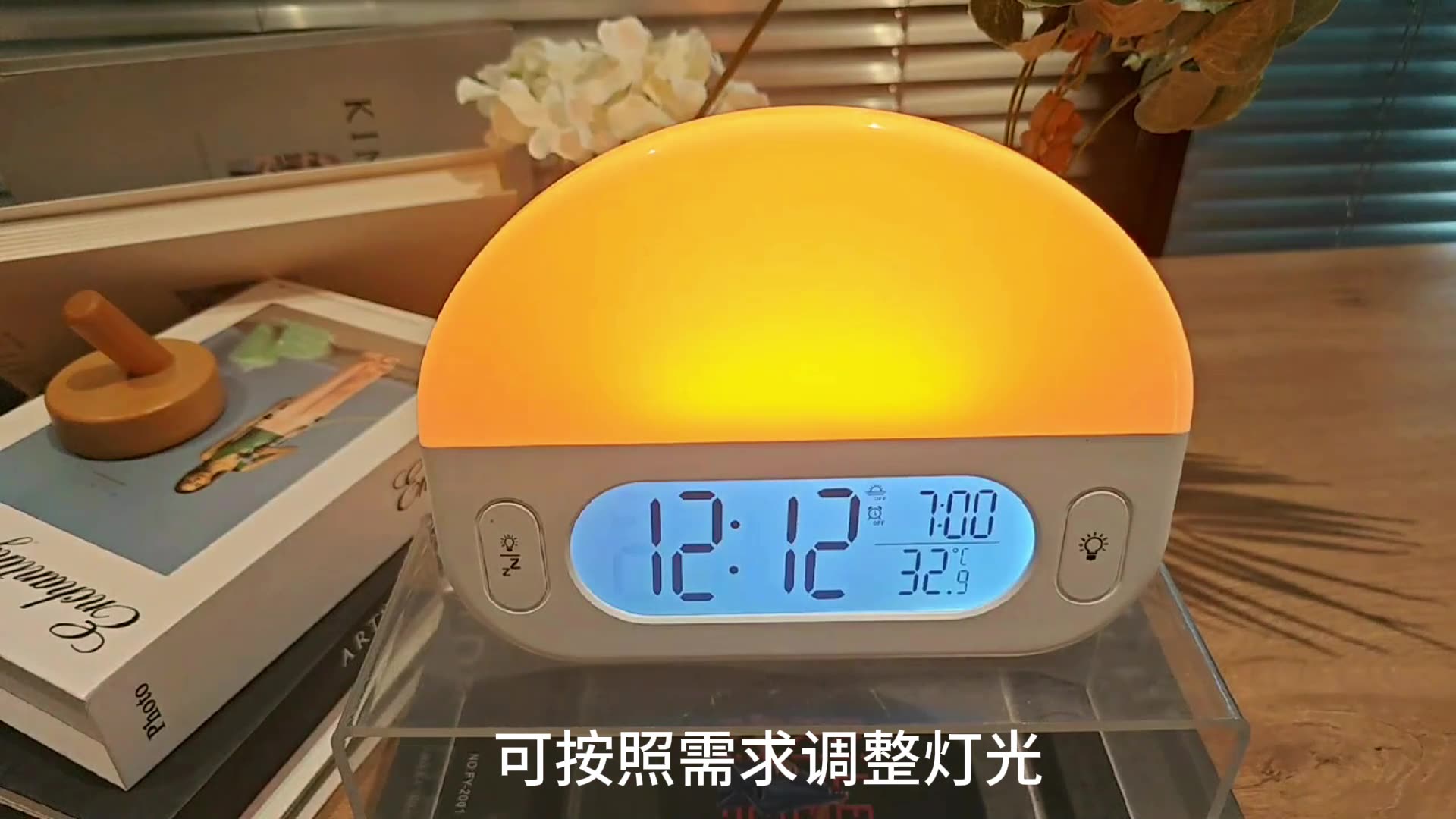 多功能唤醒钟LED夜光闹钟精准温度台历钟学生简约数字夜光唤醒钟-阿里巴巴