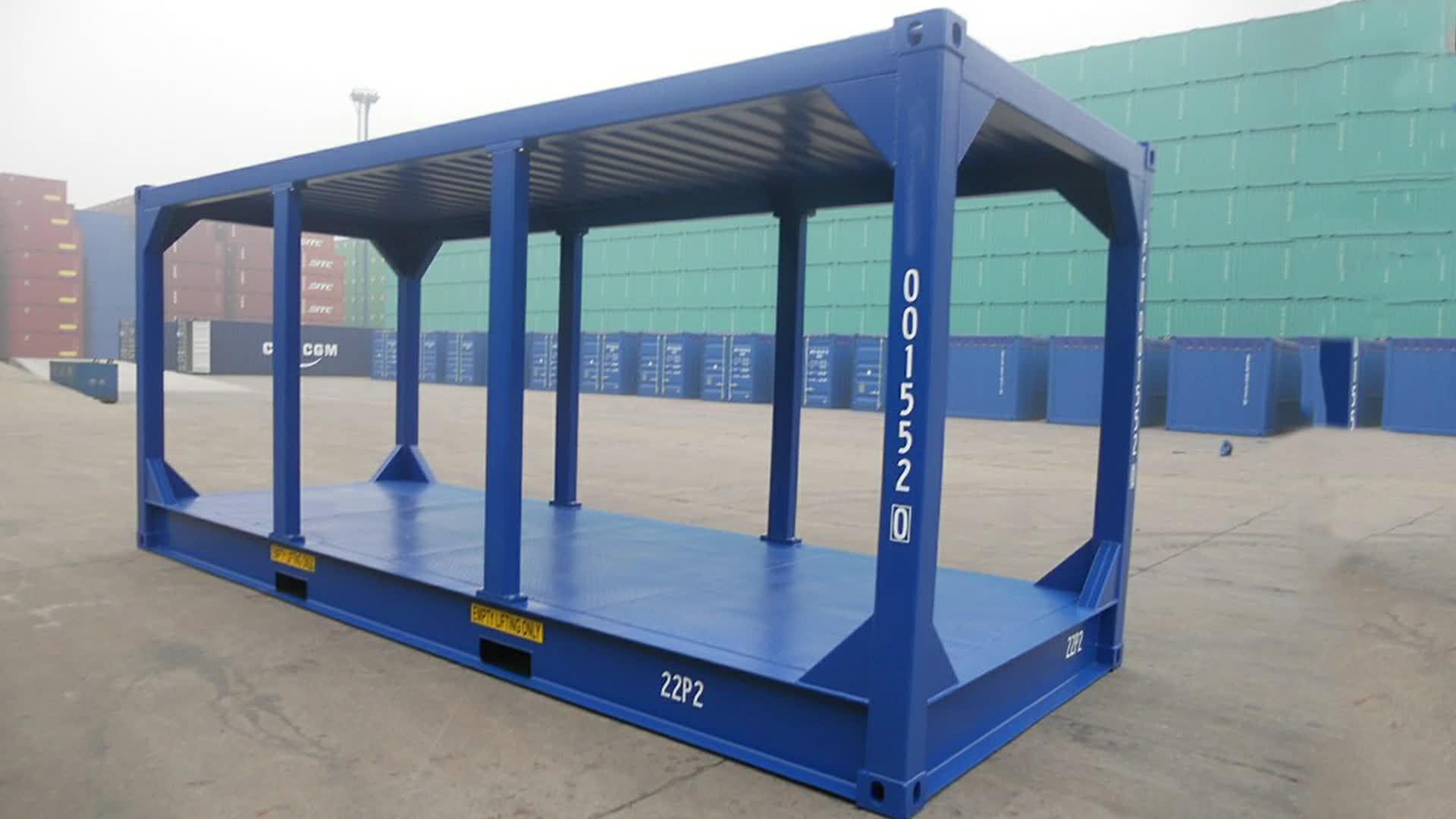 Dnv 2.71standard 20ft High Cube Lifting Skid Offshore Frame Container