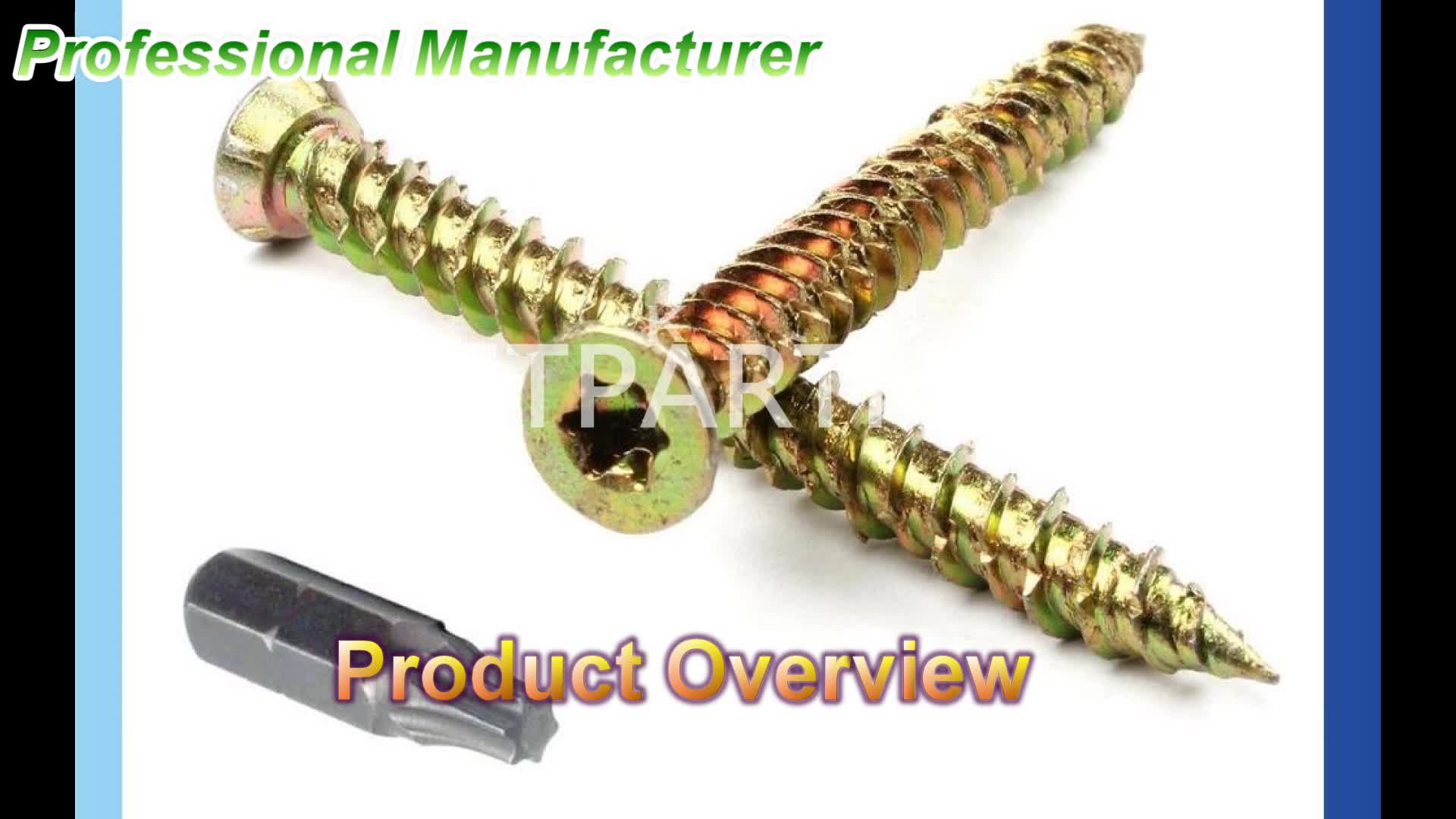 Concrete Screw Self Tapping Screw Ruspert Coating/ Tapcon Screws Buy