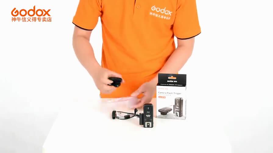 AODELAN Draadloze Flash Trigger Zender en Ontvanger Set, Draadloze Afstandsbediening Speedlite Trigger met 3.5mm PC Ontvanger voor Flash Units met Universele Hot Shoe