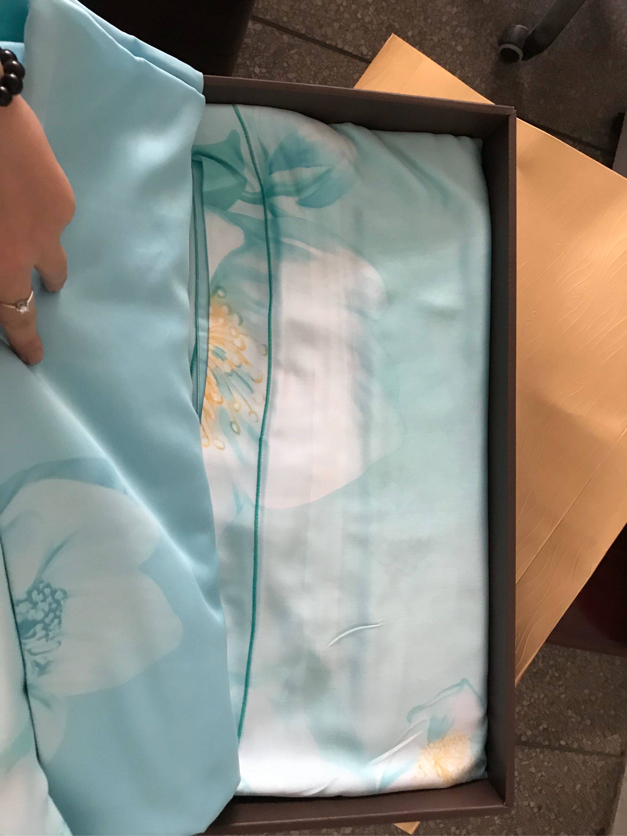 水星家纺双面天丝四件套