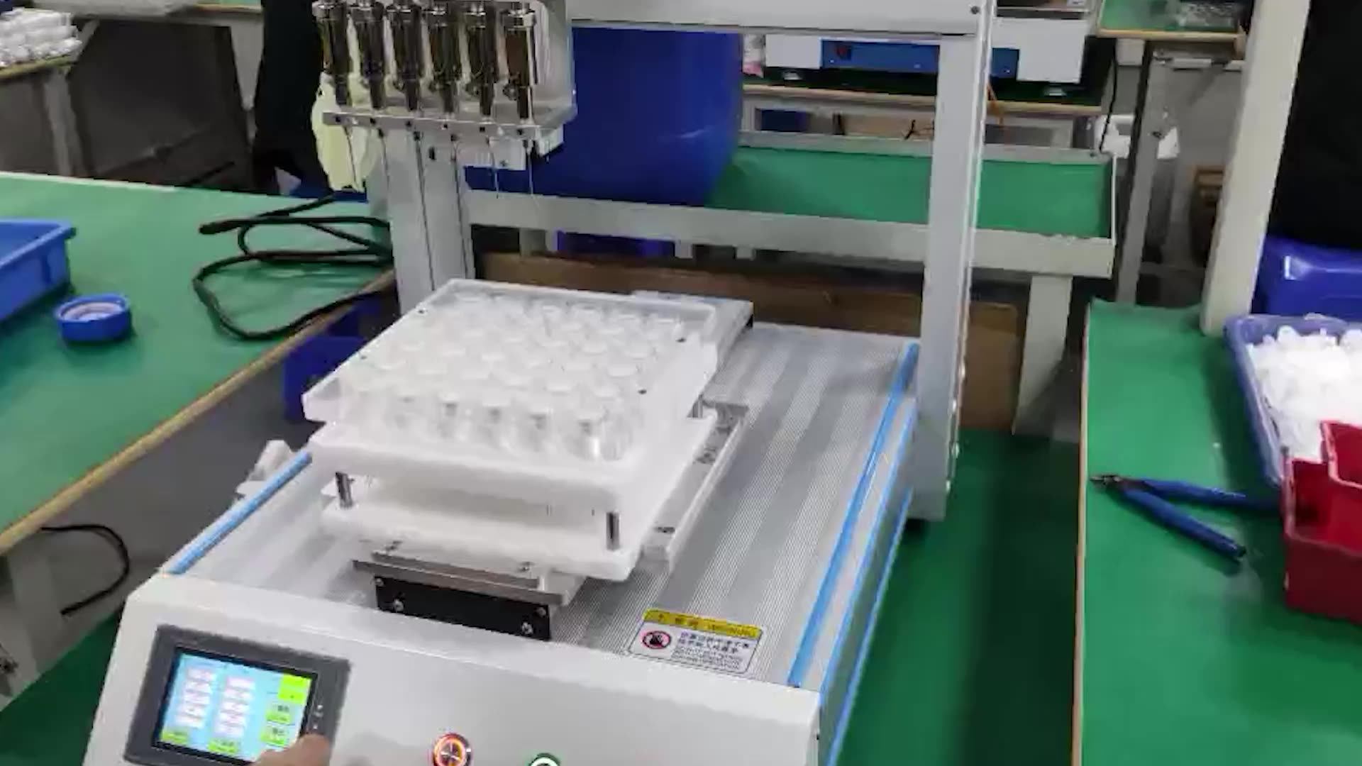 Factory Whole 6 Heads Liquid Filling Machine 510 Glass Cartridge 1ml