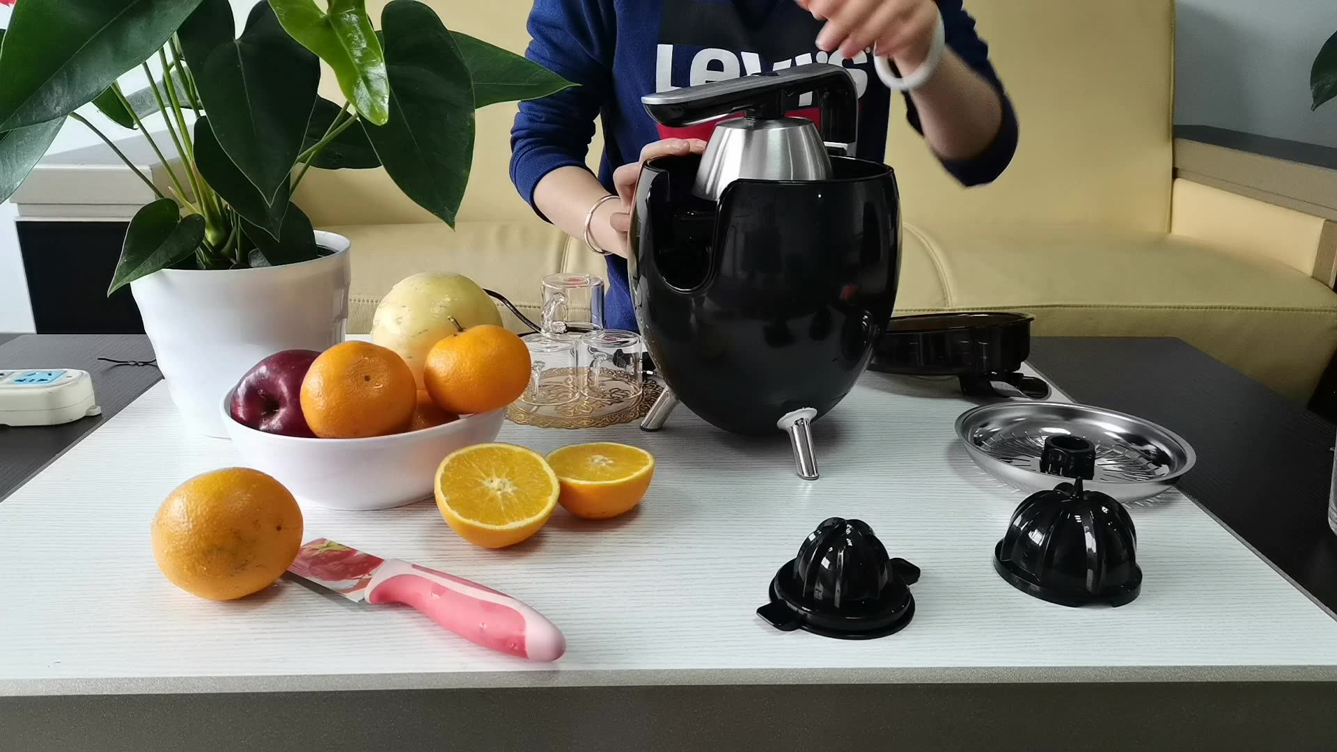 New Design 300w Big Power Orange Juicer Citrus Juicer Buy Citrus