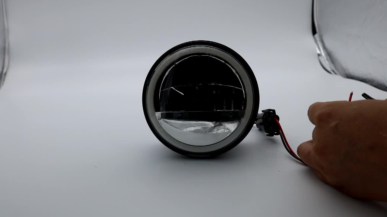 15w 4.5 Inch Projector Fog Lamp For Harley Motor Bike Led Drl Fog Light