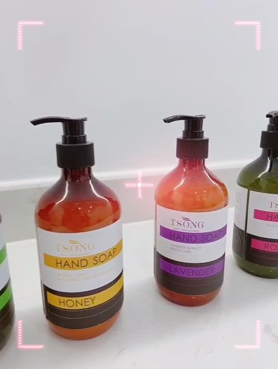 Oem Manufacturing Process Liquid Hand Wash Bottle 500ml Liquid Hand