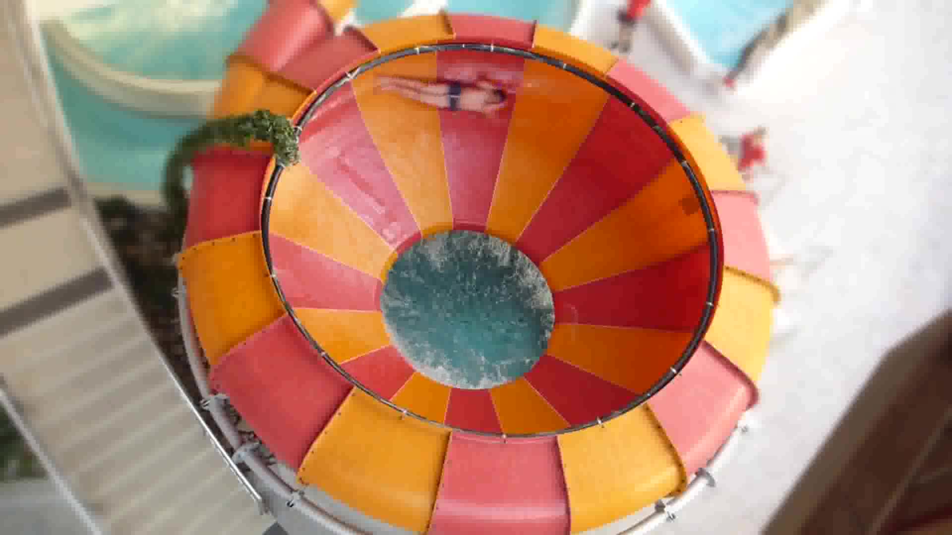 Factory Price Fiberglass Water Slide Superbowl Aqua Slide For Sale