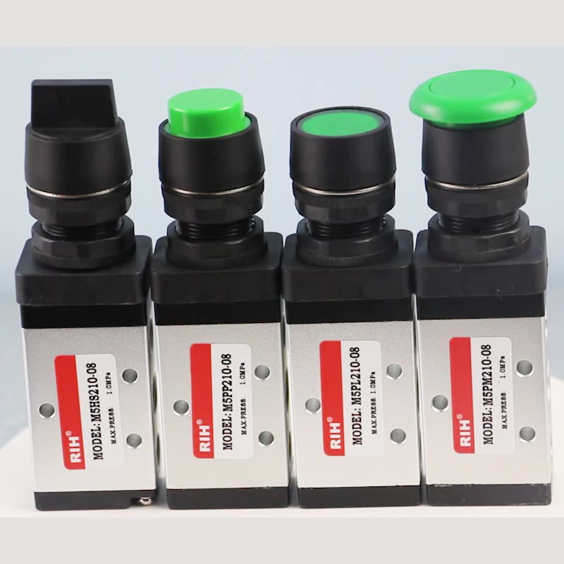 Mv322 Series 3/2 Way Mv322tb Pneumatik Selector Switch Air Valve Push