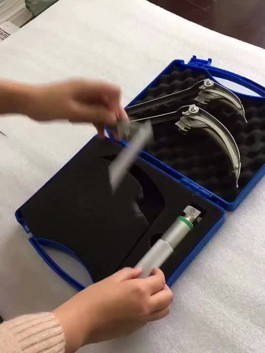 Optic Fiber Flexible Difficult Intubation Laryngoscope For Surgery