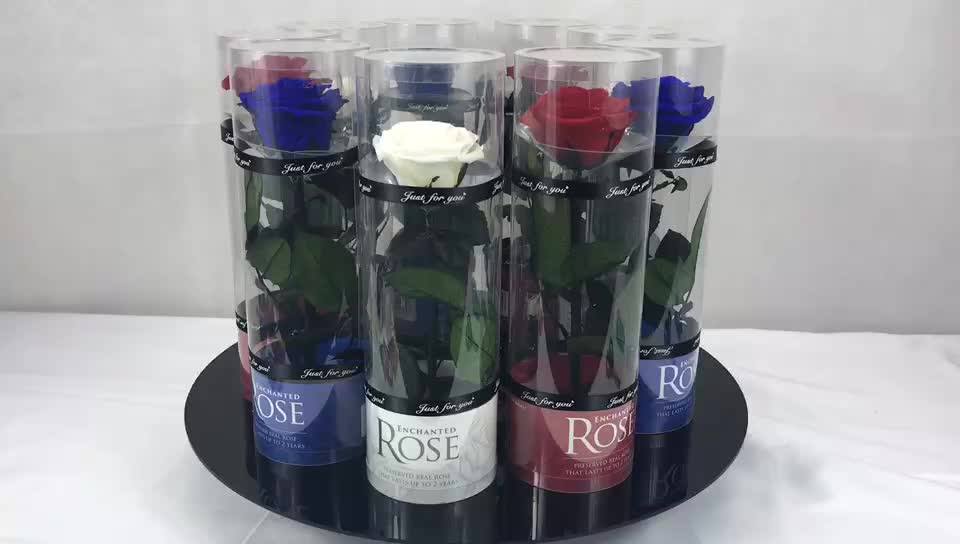 Wholesale Beautiful Real Natural Round Preserved Flower Box Application