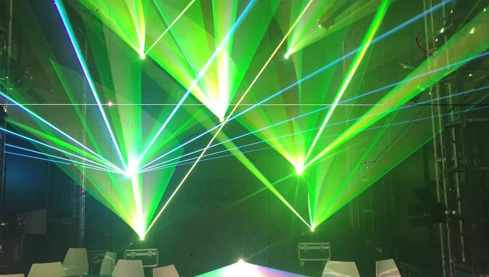 Wrgb30w 30w Outdoor Waterproof Laser Light Show System Full Color