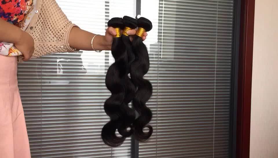 Modern Show Raw Unprocessed Virgin Human Hair Weave Vendors For Black