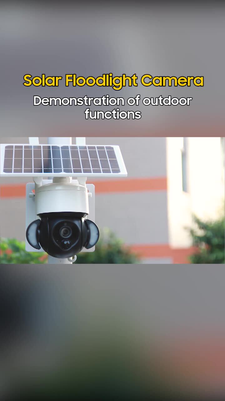 Sectec Network Security System Outdoor Solar Battery Surveillance