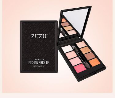 潮 品 ZUZU ngưỡng mộ khay phấn mắt 8 màu 8g khay trang điểm màu mờ chói màu trang điểm mắt không thấm nước bảng phấn mắt colourpop