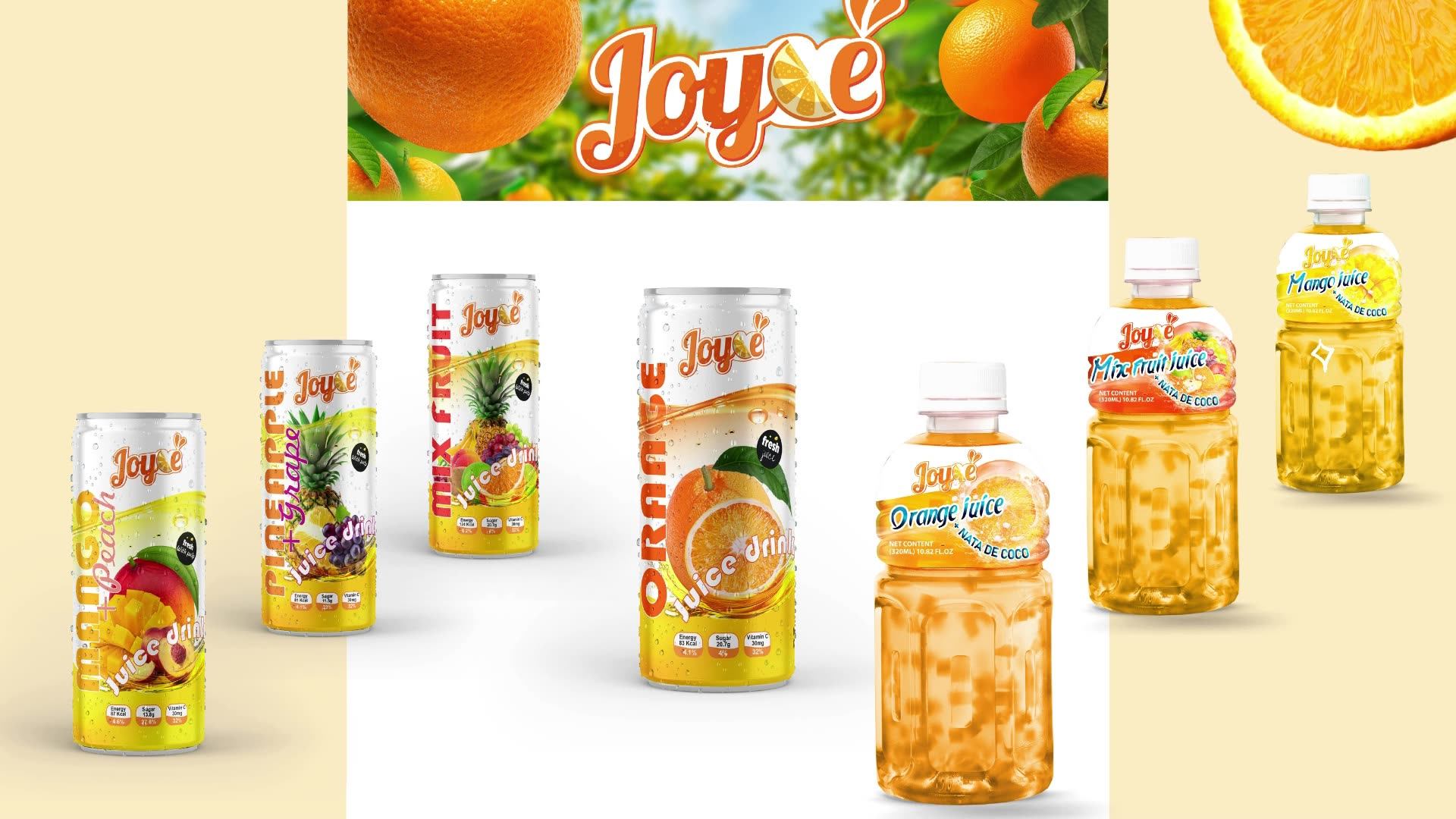 330ml Juice With Nata De Coco Free Sample,Private Label,Wholesale