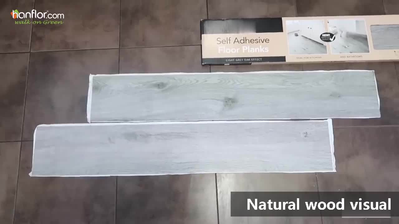 2.0mm Self Adhesive Pvc Flooring Peel And Stick Diy Vinyl Flooring