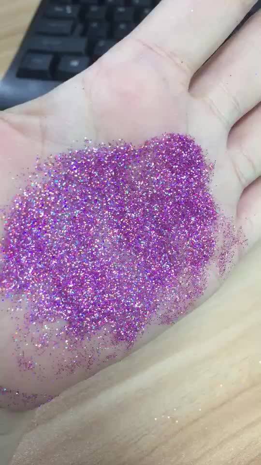 Supply Good Quality Silver Glitter Multicolor Different Sizes Sparkle Fine Chunky Glitter Powder