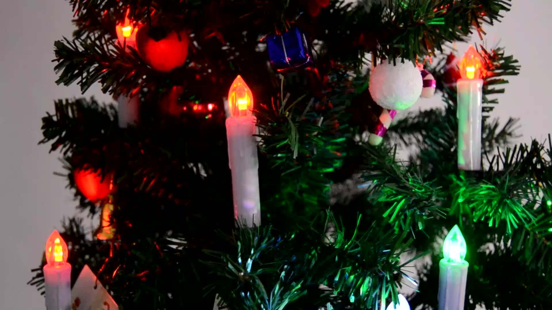 Flameleess Christmas Tree Decoration Led Flameless Candles Buy