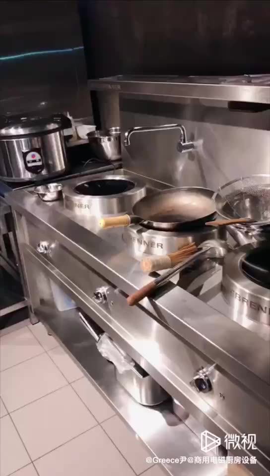 Commercial Hotel Kitchen Project /chinese Electric Restaurant Kitchen