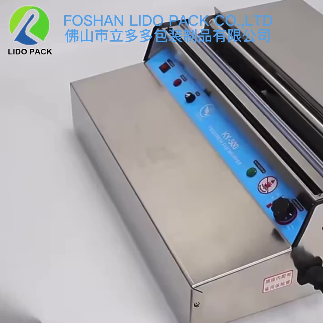 18" 450mm Hand Wrapping Machine Film Wrapper For Food Fruit Tray Food