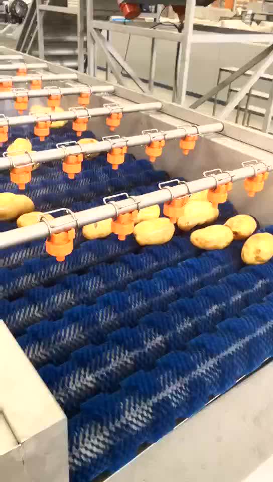 Industrial Potato Washing Machine Brush Roller Washer Buy Potato