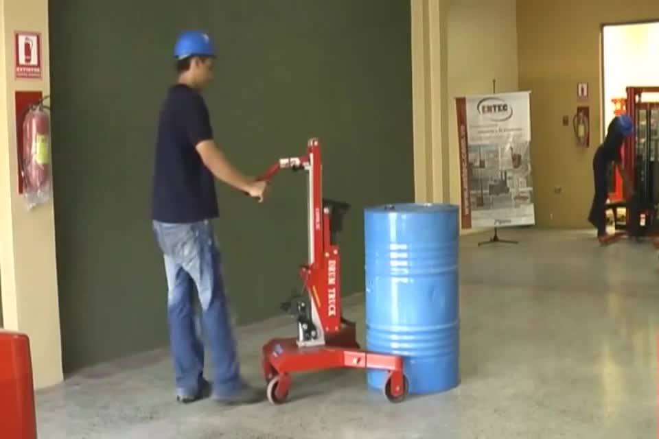 Sinolift Coy0.3c Hydraulic Drum Porter With Foot Pump Buy Drum Porter