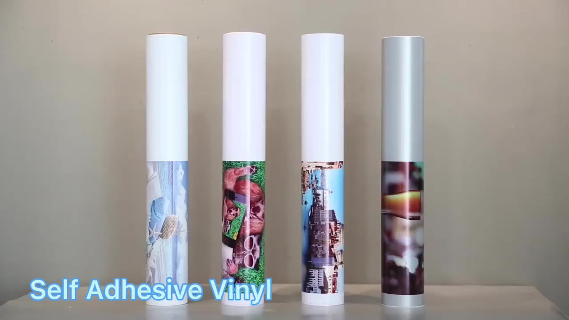 Custom Film Lamination Vinyl Sticker Outdoor/indoor Self Adhesive Vinyl