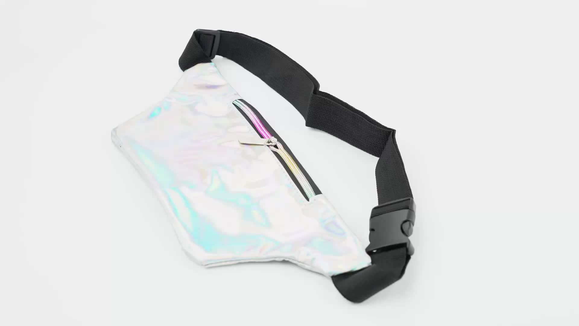 Stylish Custom Cute Waist Belt Bag Rose Gold Fanny Pack Women Beach Bum