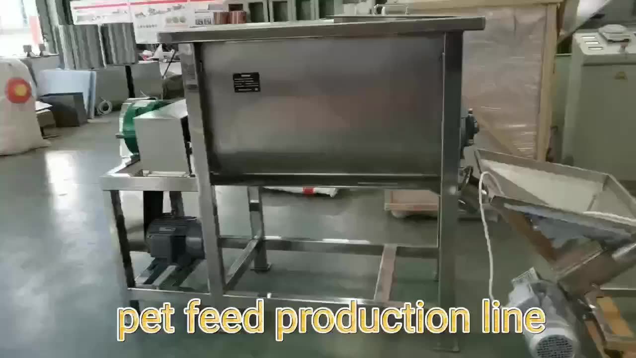 Animal Food Extruder Equipment Feed Processing Machines Dog Cat Pet