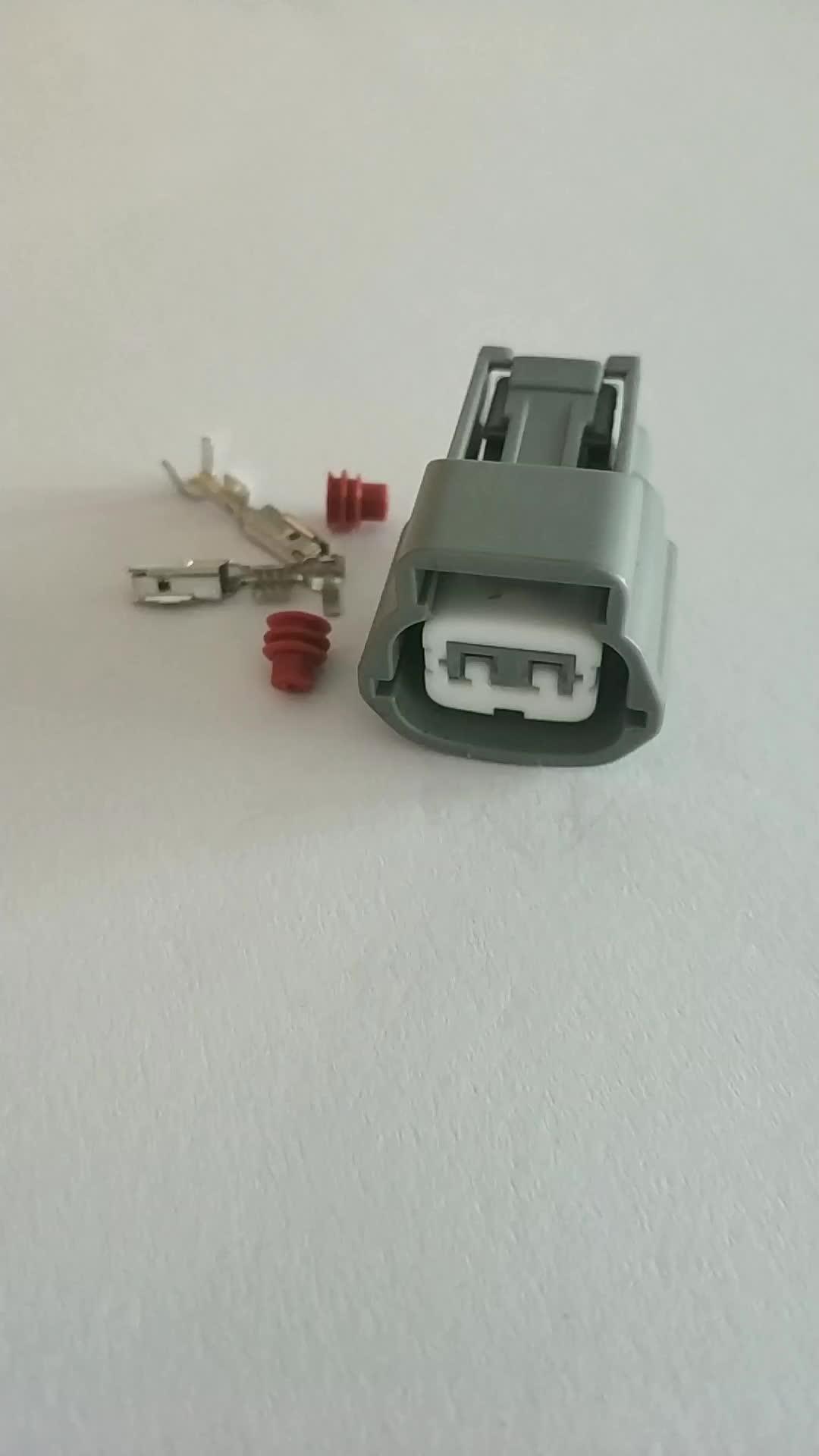 Car 2 Way Connector Grey Female Auto Terminal Connectors 61890772 6918
