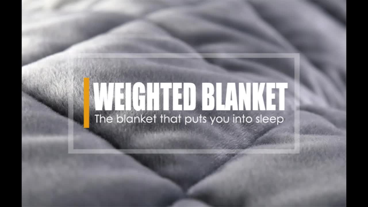 Hot Selling Weighted Blanket - Grey - Buy Weighted Blanket,Weighted