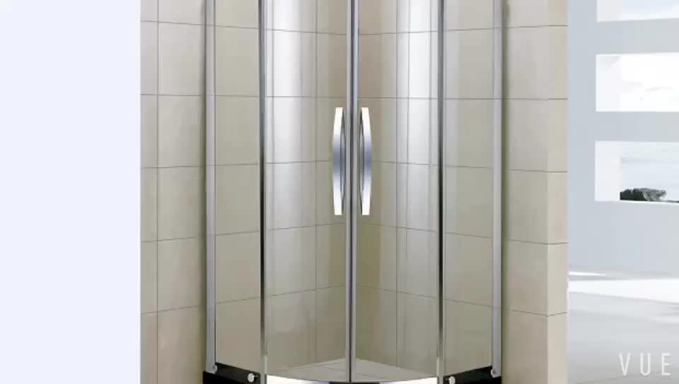 Luxury Rose Gold Aluminium Alloy Quadrant Shower Enclosure Buy